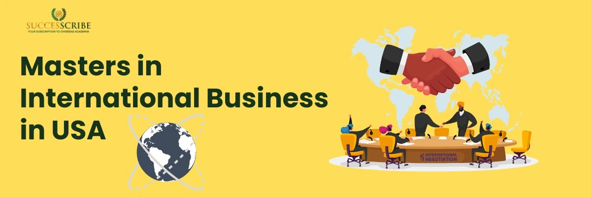Masters in International Business in USA