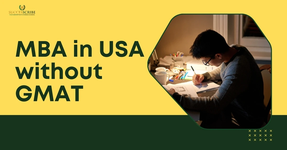 MBA in USA without GMAT
