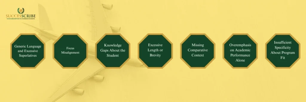 Common Mistakes to Avoid in a Recommendation Letter