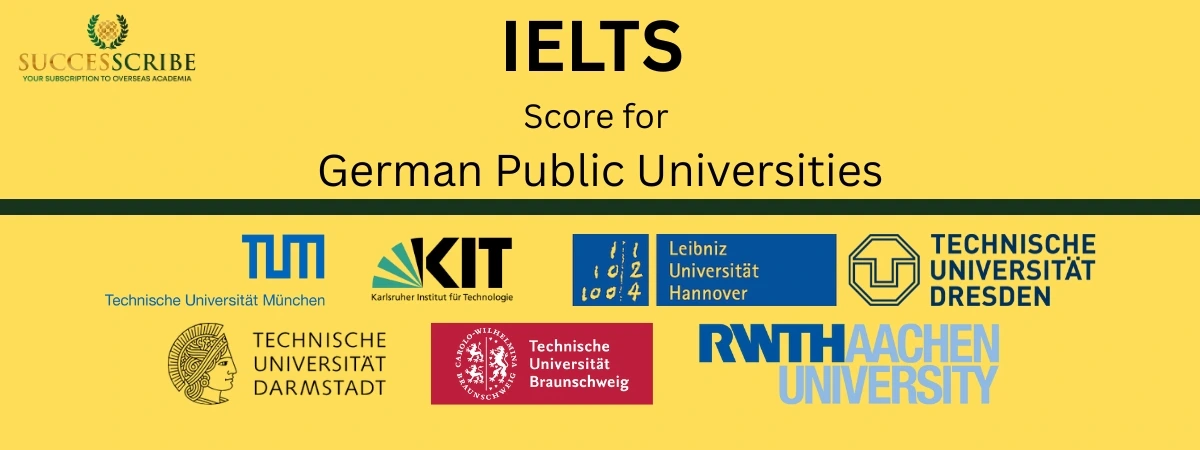 IELTS Score for German Public Universities