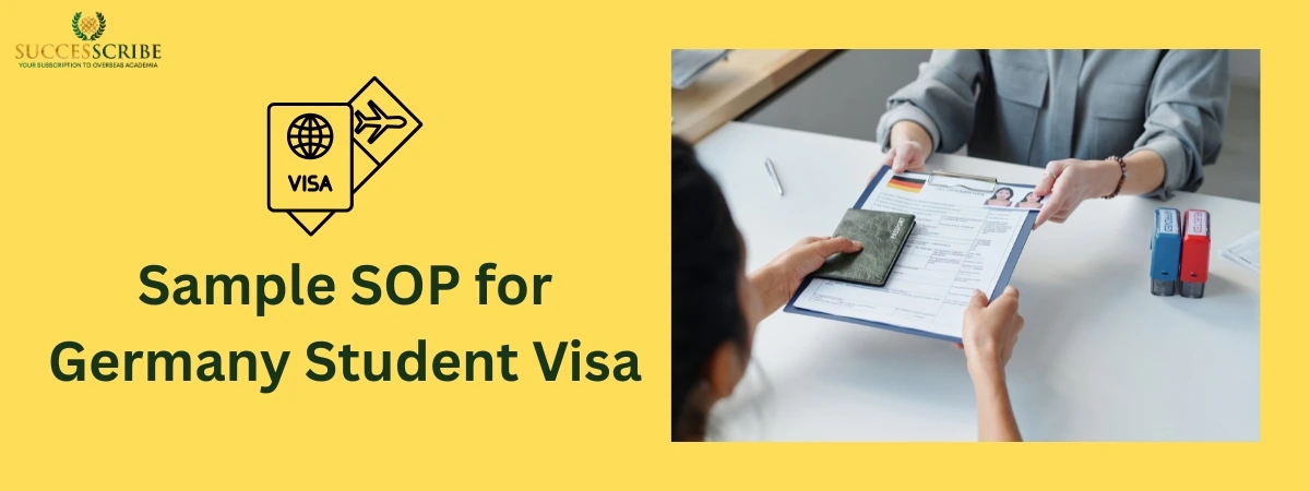 Sample SOP for Germany student visa