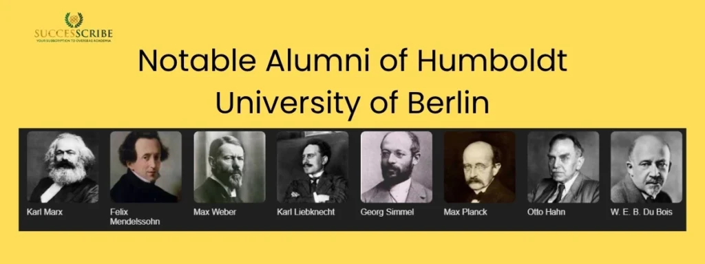 Notable Alumni of Humboldt University of Berlin