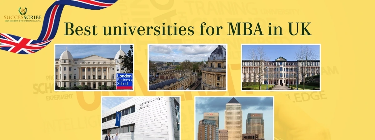 Best universities for MBA in UK