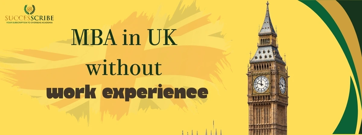 MBA in UK without Work Experience