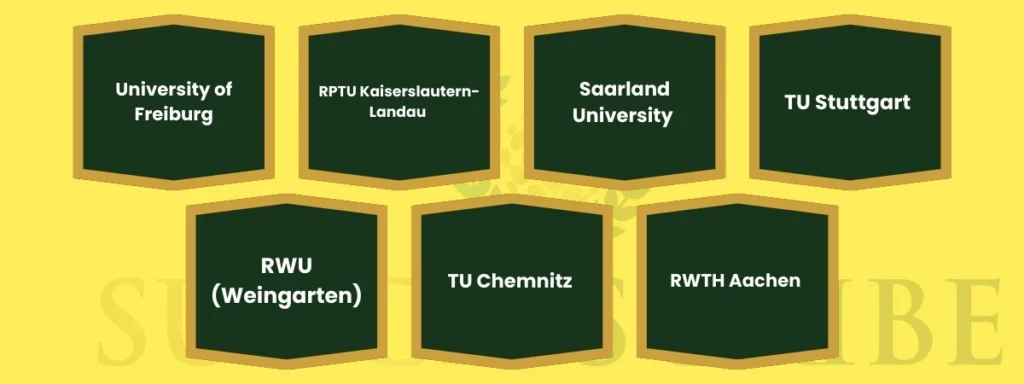 Top Universities for MS in Embedded Systems in Germany
