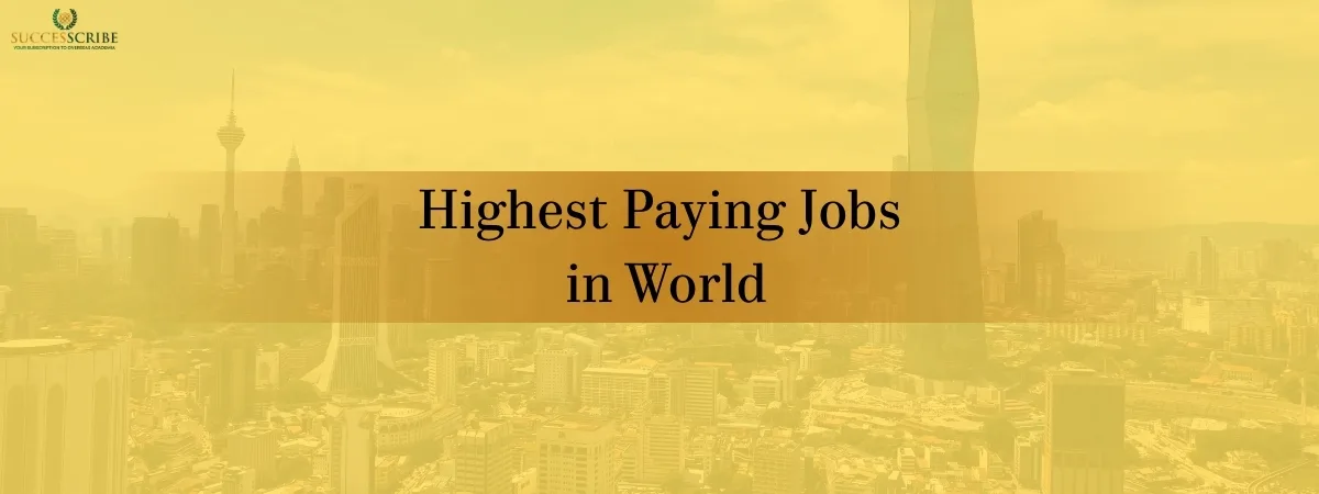 Highest Paying Jobs in World
