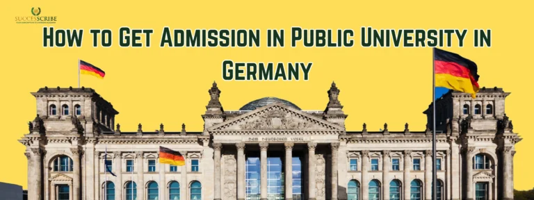 How to Get Admission in Public University in Germany
