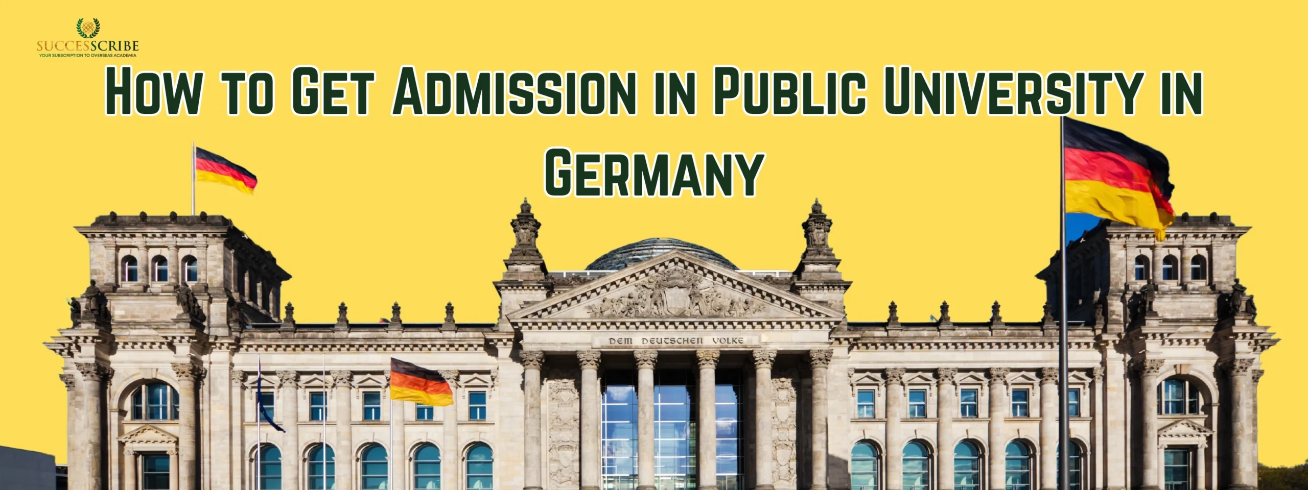 How to Get Admission in Public University in Germany