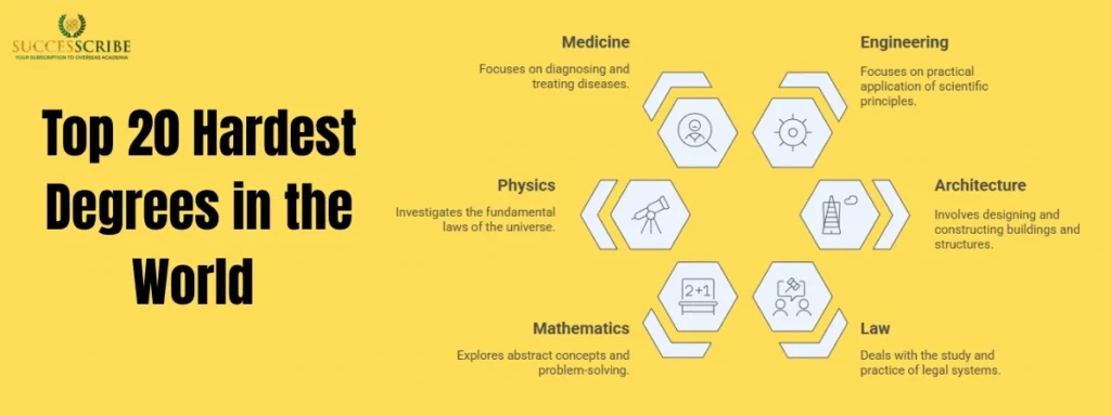 Top 20 Hardest Degrees in the World