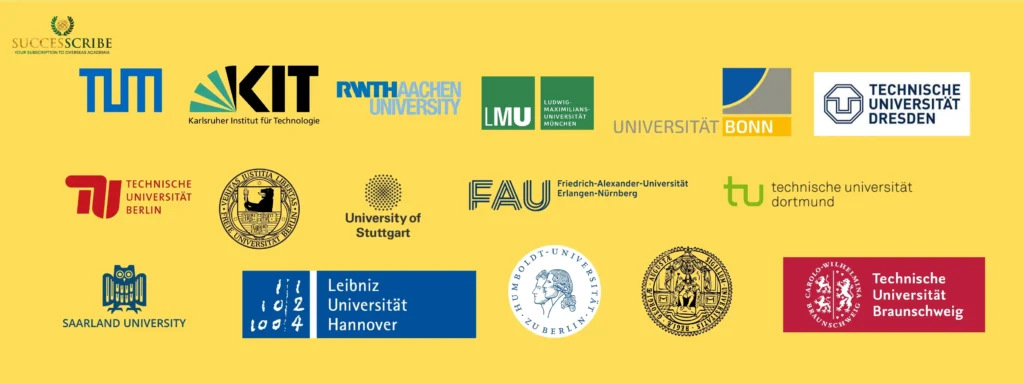Top public universities in Germany