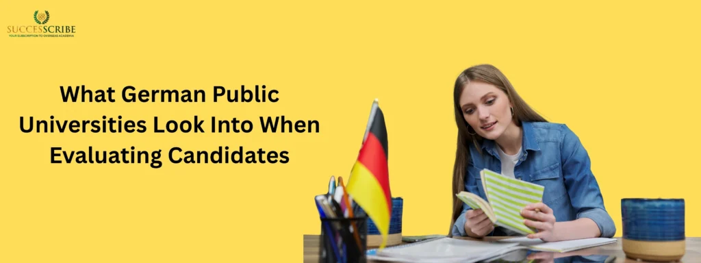 What German Public Universities Look Into When Evaluating Candidates