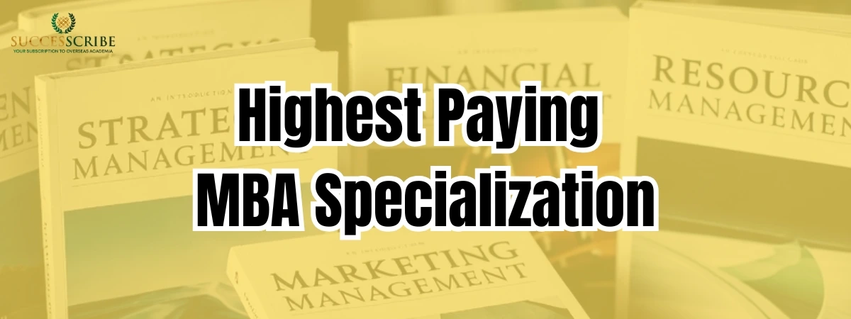 Highest Paying MBA Specialization