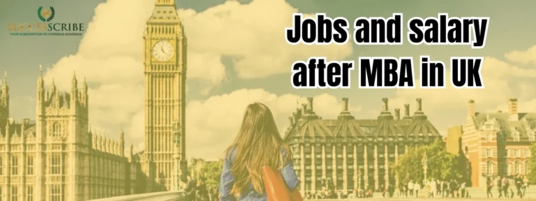 Jobs and salary after MBA in UK