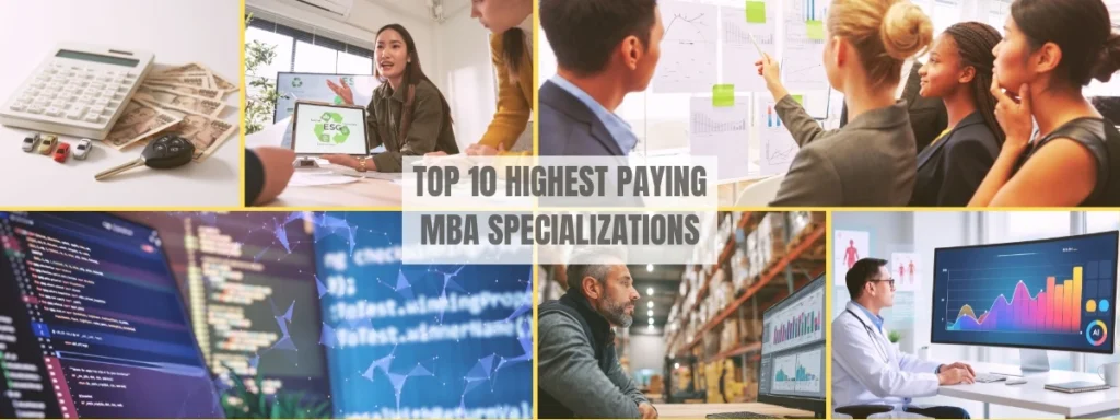 Top 10 MBA Specializations with Highest Salary