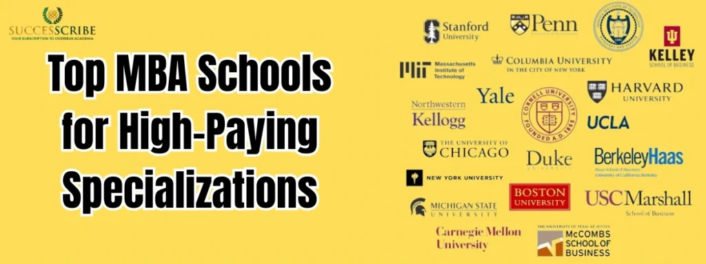 Top MBA Schools for High-Paying Specializations