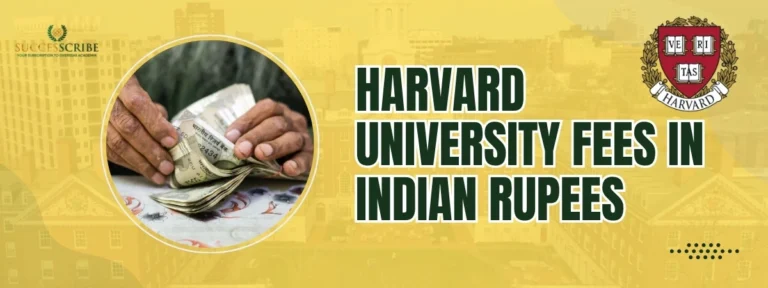 harvard university fees in indian rupees