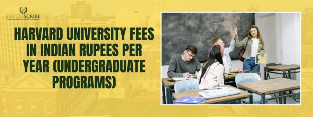 Harvard University Fees in Indian Rupees Per Year (Undergraduate Programs)