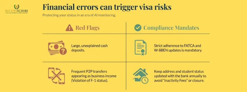 Banking Mistakes That Can Create Visa or Compliance Issues
