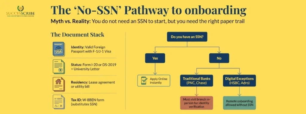 Opening an Account With and Without an SSN