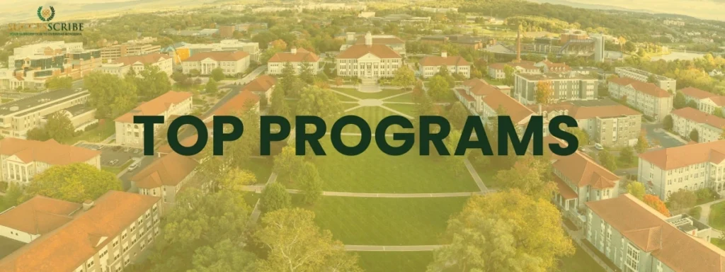 Top Programs at James Madison University