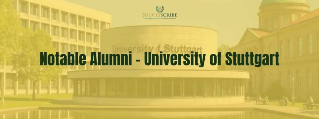 Notable Alumni - University of Stuttgart