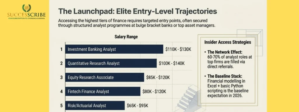 Highest Paying Entry Level Finance Jobs