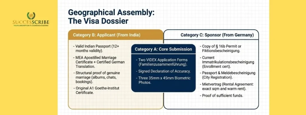 Comprehensive Checklist_ Germany Family Visa Documents India