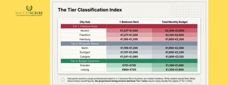 Cost of living in Germany city wise Comparison