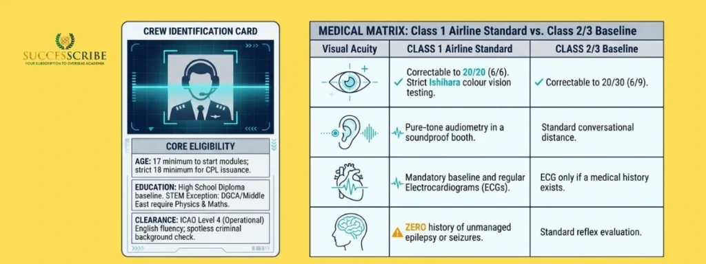 Eligibility Criteria for Commercial Pilot Training