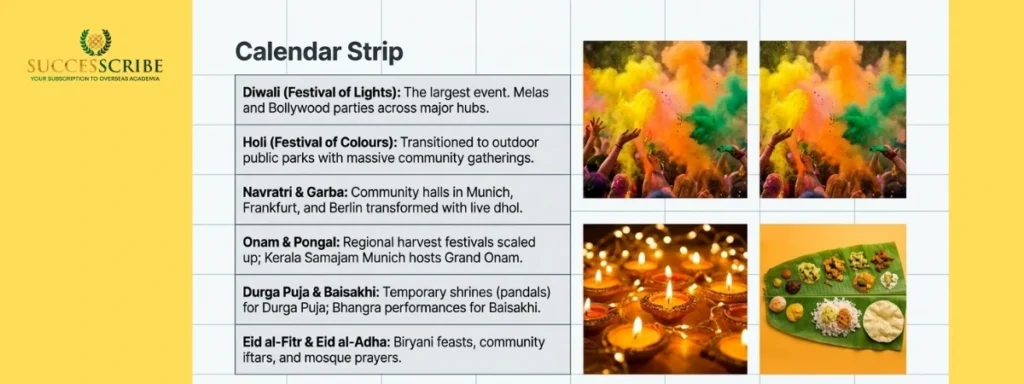 Festivals Celebrated by Indians in Germany