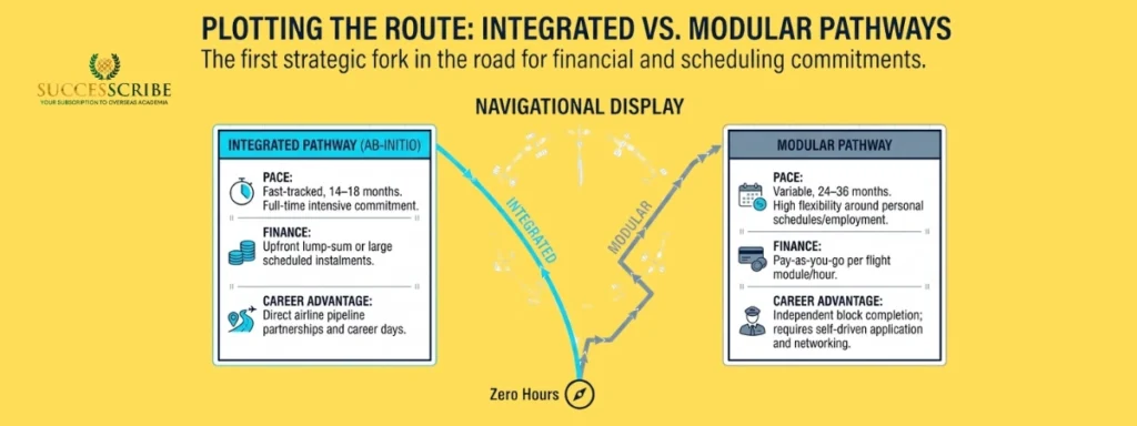 Integrated vs. Modular Flight Training Pathways