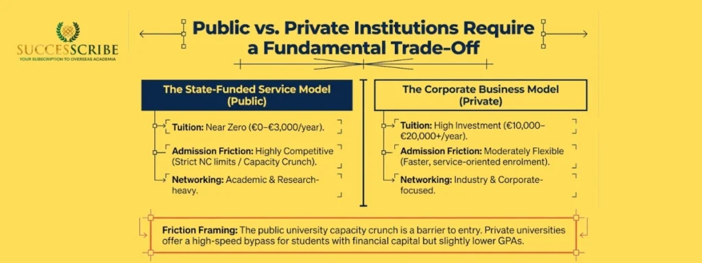 Public vs. Private Universities in germany