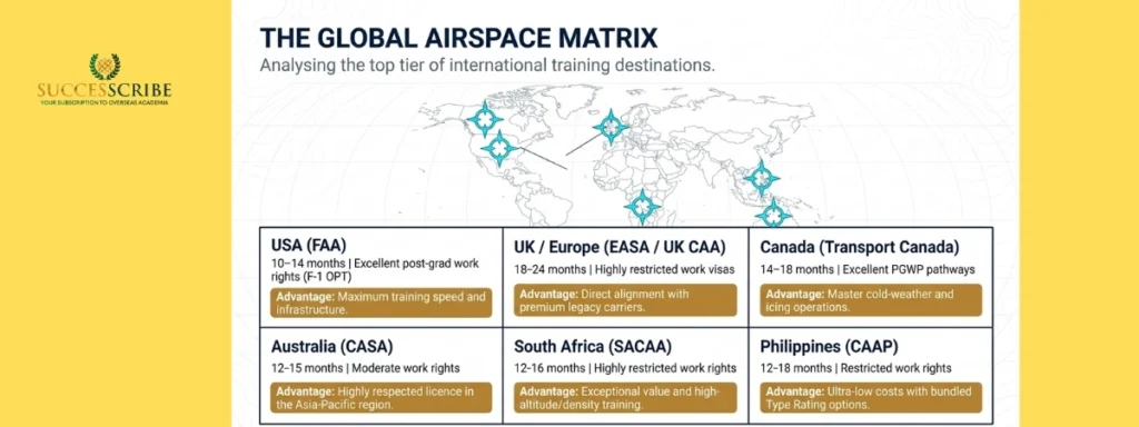 The Best Countries for Commercial Pilot Training