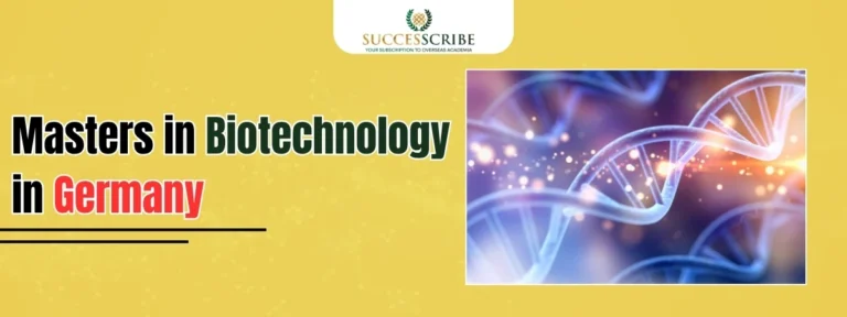 Masters in Biotechnology in Germany