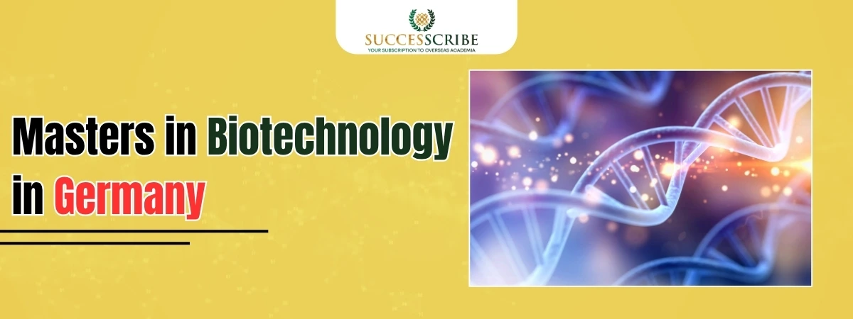 Masters in Biotechnology in Germany