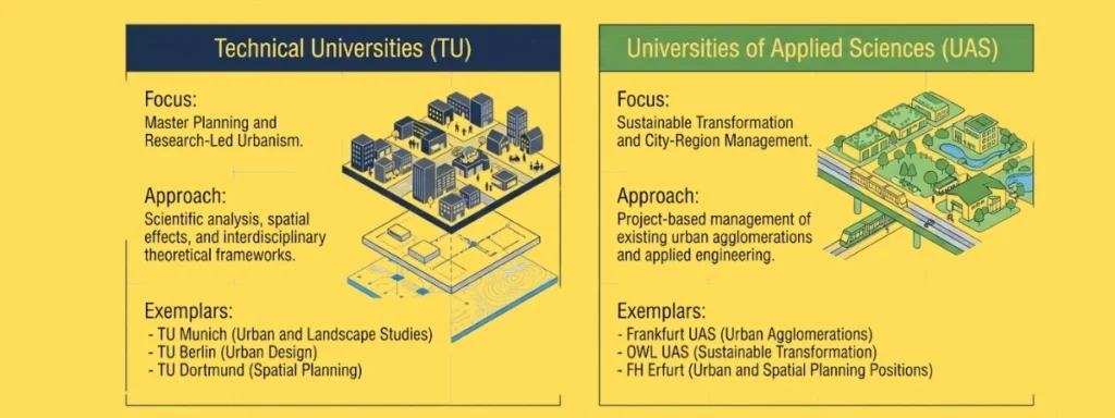 Top Universities for Masters in Urban Planning in Germany