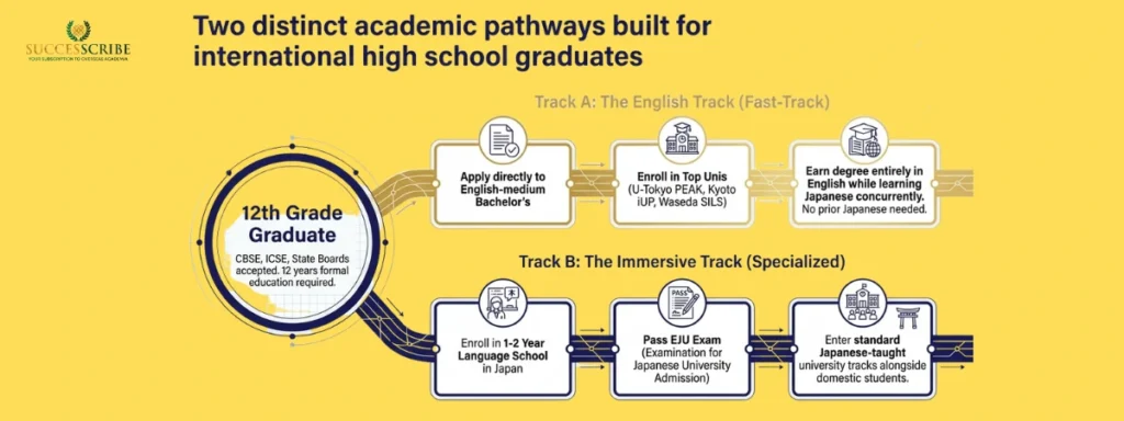 Academic Pathways After 12th Grade - Admission Requirements for Indian Students After 12th