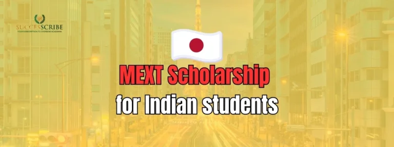 MEXT Scholarship for Indian students