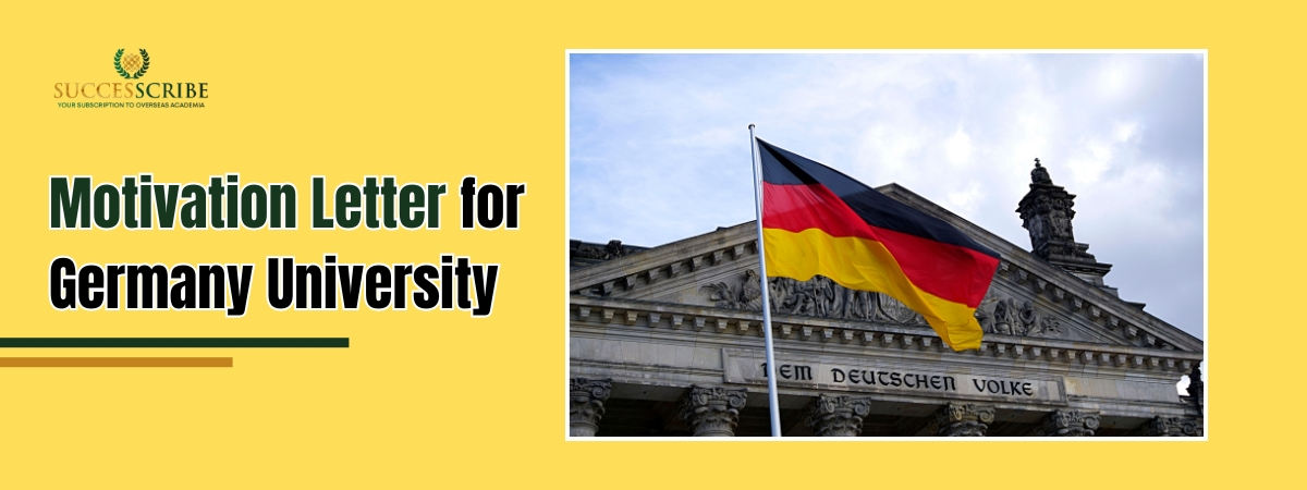 Motivation Letter for Germany University