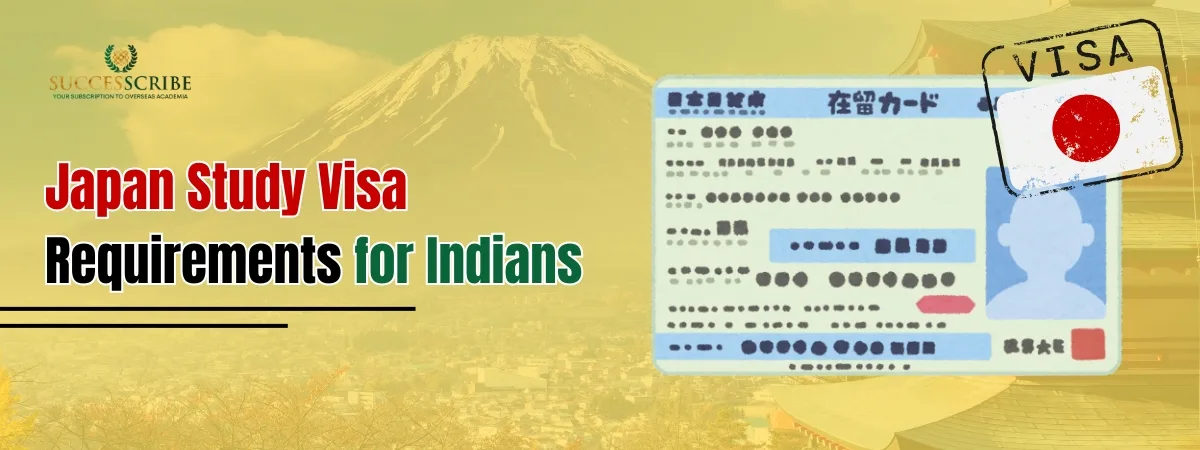 Japan Study Visa Requirements for Indians