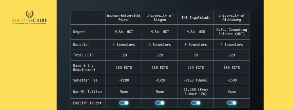 Top HCI Germany Universities